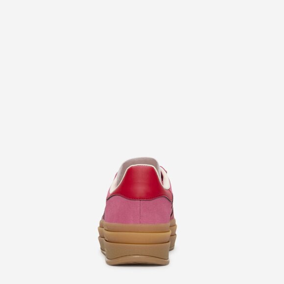 Adidas Gazelle Bold Rose Tone Better Scarlet GS Shoes JQ7407 NEW Multi Sz - Picture 6 of 7